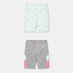 Reebok Kids' Jersey Jogger Shorts Beach Glass