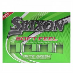 Srixon Soft Feel Golf Balls 12 Pack Green