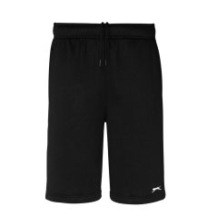 Slazenger Fleece pánské šortky Black