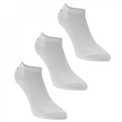 Slazenger 5 Pack Trainer Socks Junior Size 1-6 White