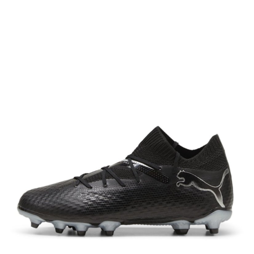 Puma Future 7 Pro Firm Ground Football Boots Juniors Black/White