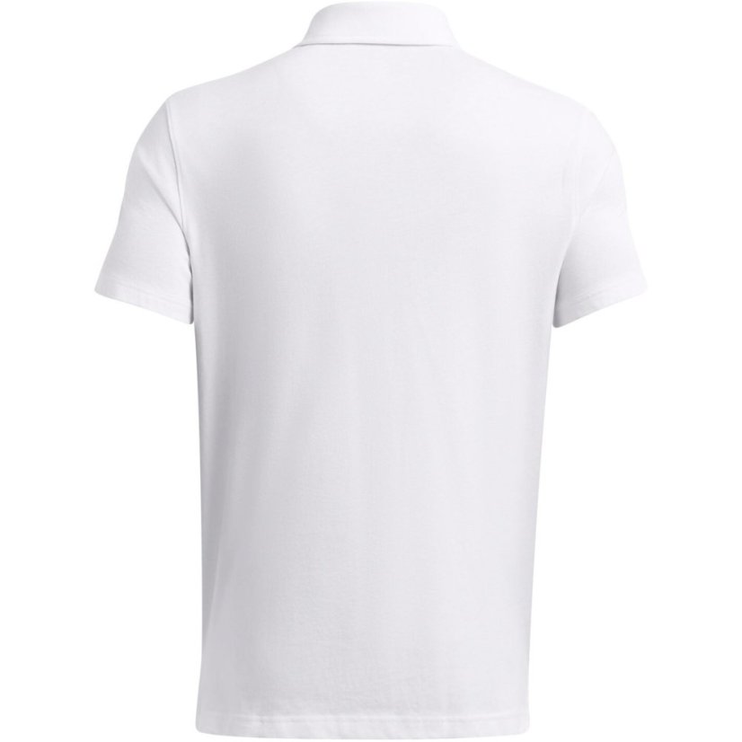 Under Armour Armour Ua Icon pánské polo tričko White