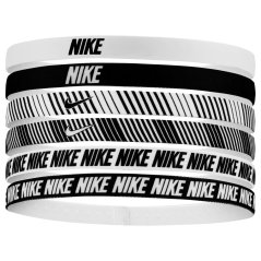 Nike Flex Headbands (6 Pack) White/Black