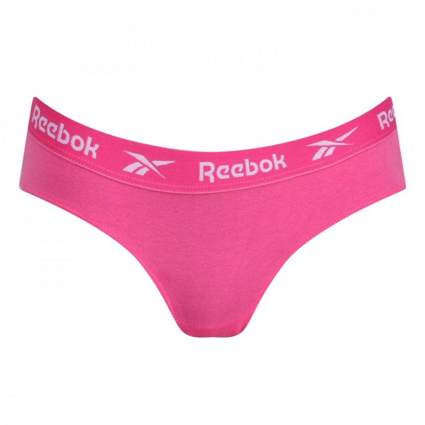 Reebok 3 Pack Carna Briefs Womens Multi