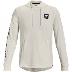 Under Armour Project Rock Terry Hoodie Ivory/Black