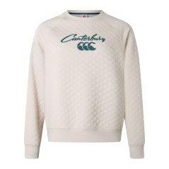 Canterbury Scene Set Crew Sweatshirt Womens Oatmeal Marl