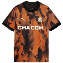 Puma Olympique De Marseille Third Shirt 2023 2024 Juniors Black