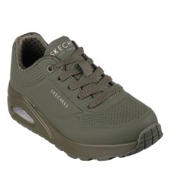 Skechers Uno Stand On Air Trainers Junior Olive