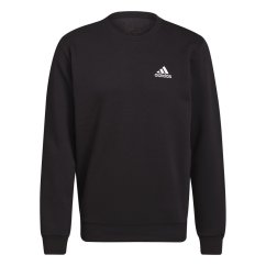 adidas FEELCOZY Essentials Fleece Sweatshirt Black/White