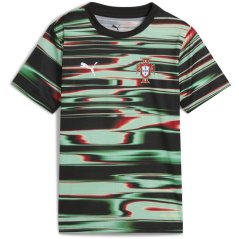Puma Fpf Prematch Ss Jersey Jr Football Shirt Unisex Kids Puma Black
