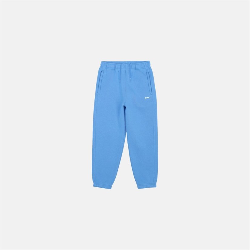 Slazenger Closed Hem Fleece Pants Junior Light Blue