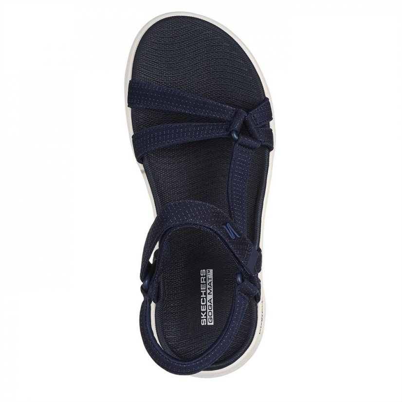 Skechers Go Walk Flex Sandal - Sublime Flat Sandals Womens Navy