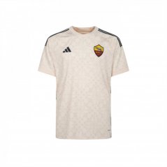 adidas Roma Away Shirt 2023 2024 Adults Ecry Tint