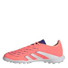 adidas Kids' Predator League Astro Turf Football Boot Signal Coral