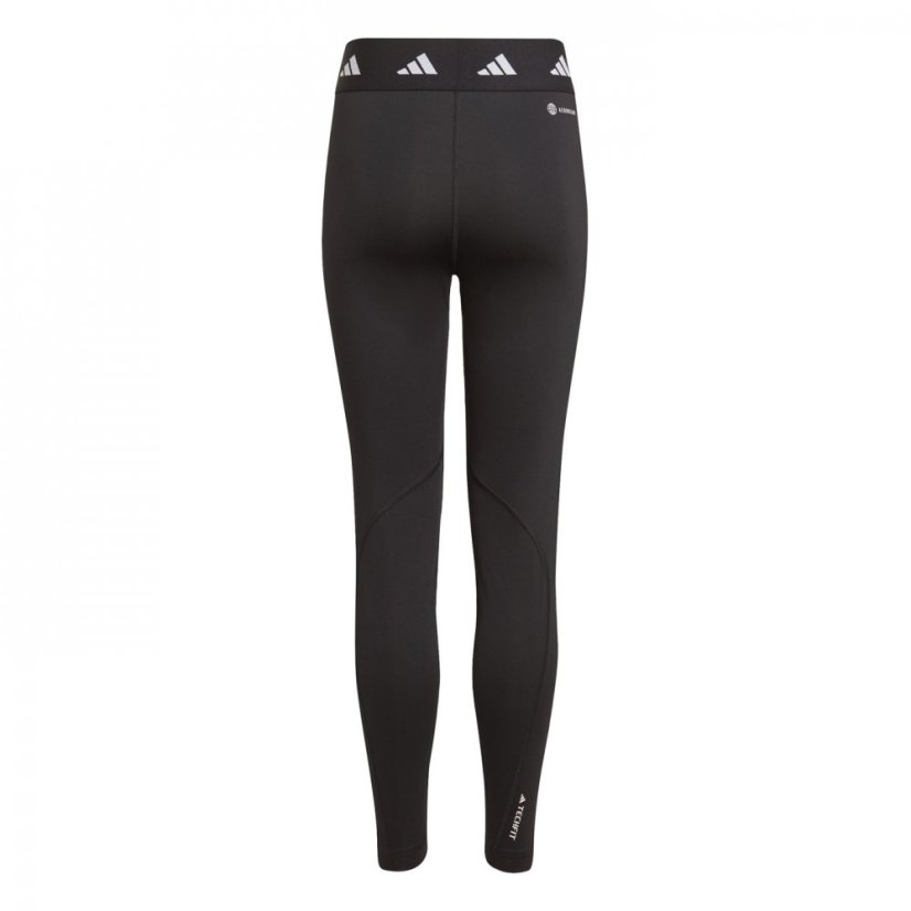 adidas TechFit Tights Junior Girls Black/White