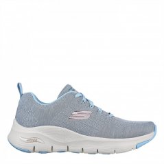 Skechers Skechers Arch Fit - Comfy Wave Trainers Grey