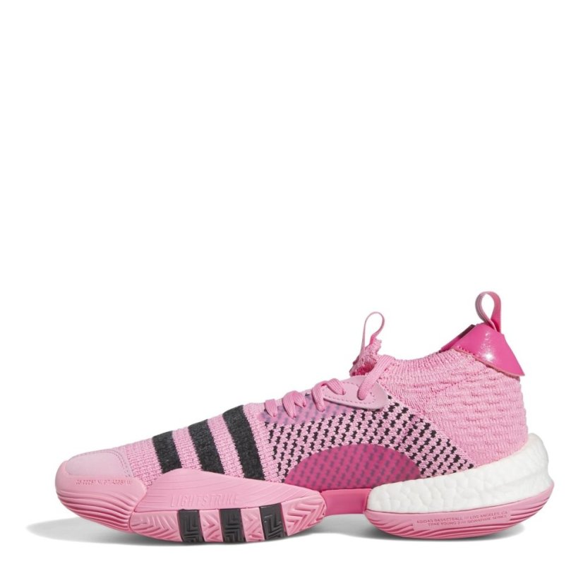 adidas Men's Trae Young Basketball Trainers Bliss Pink