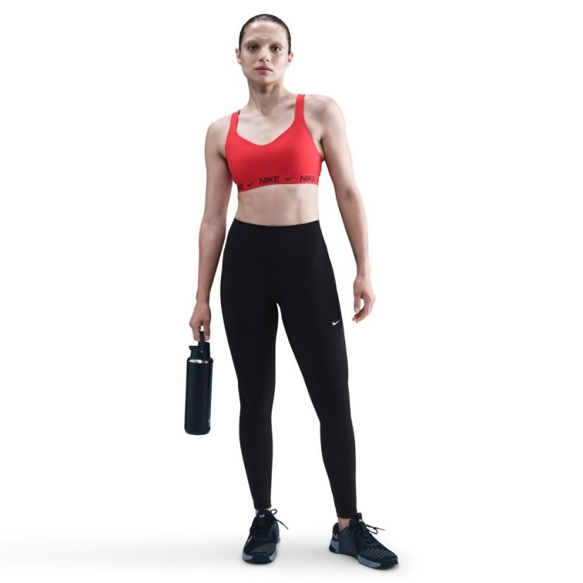 Nike One Seamless Front High-Waisted Leggings Womens Black