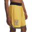 Under Armour Men's Hoops Basketball Shorts Yellow