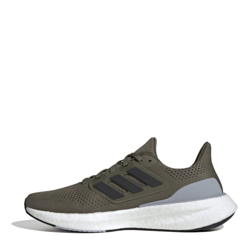 adidas Pureboost 23 Road pánské běžecké boty Olive Strata/Co