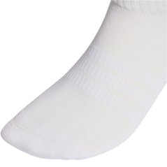 adidas Cushioned Sportswear Ankle Socks 3 Pairs White