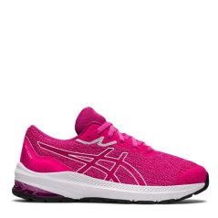 Asics GT-1000 11 Junior Running Shoes Pink/White
