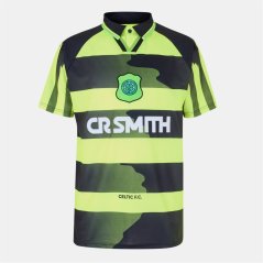 Team Celtic Retro Away Shirt 1996 1997 Adults Black/Yellow