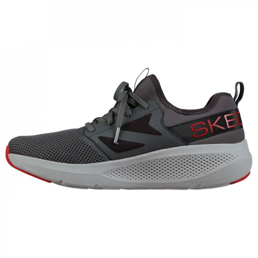 Skechers Go Run Elevate - Ultimate Valor Charcoal/Red