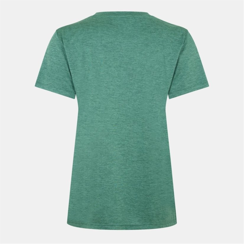 USA Pro Tech C Tee Womens Forest Green