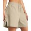 Under Armour Women's Vented Performance Gym Shorts Brown