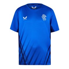 Castore Rangers Training T-shirt 2022 2023 Juniors Blue