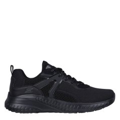 Skechers Women's Slip On Trainers Black/Black