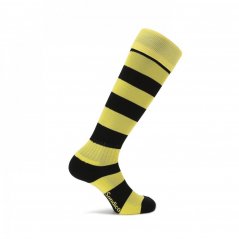 Sondico Football Socks Childrens Black/Yellow