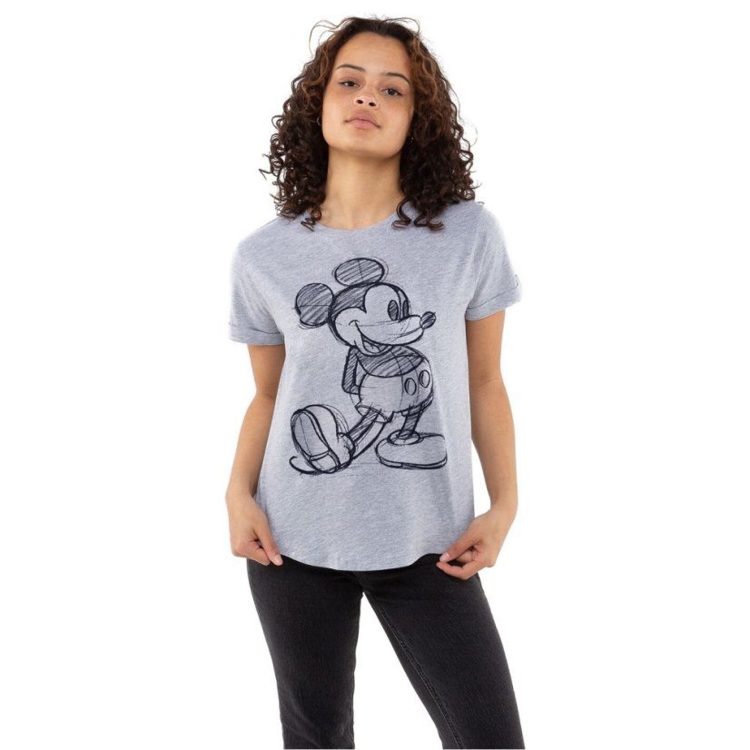 Disney T-Shirt Mickey Grey