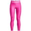 Under Armour Kids' Performance Gym Legging RebelPink/White