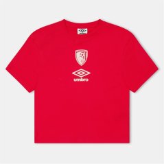 Castore Unisex Kids Bournem Travel Short Sleeve Performance T-Shirt Brnmth