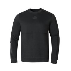 Kappa Tech FL Crew Neck Mens Jumper Sweater Black