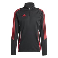 adidas Men's Tiro24 Tracksuit Top Black/Ruby