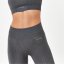 USA Pro Core High Rise Seamless Tights Womens Charcoal