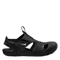 Nike Sunray Childrens Sandals Black/White