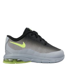 Nike Girls' Air Max Invigor (Td) Toddler Shoe Runners Girls Grey/Volt