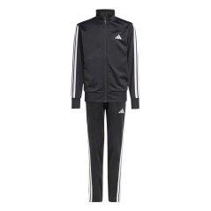 adidas 3-Stripes Zip Tracksuit Black/White