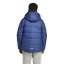 adidas Unisex Kids Essentials 3S Hooded Long Sleeve Puffer Jacket Dark Blue