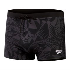 Speedo Mens Valmilton Aquashort Black/Oxid Grey