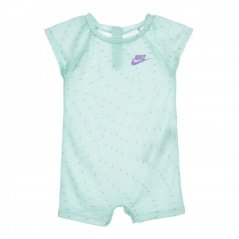 Nike Swooshfetti Romper Baby Girls Mint