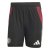 adidas Manchester United Training Shorts 2025 2026 Adults Black