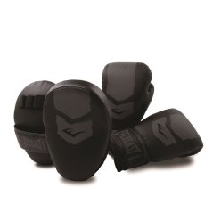 Everlast Prospect Youth Mitt Kit Juniors Black/Grey