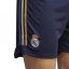 adidas Real Madrid Away Shorts 2023 2024 Adults Legend Ink