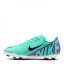 Nike Mercurial Vapor 15 Club Firm Ground Football Boot Juniors Blue/Pink/White