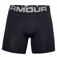 Under Armour Charged Cotton 6inch 3 Pack Triple Black
